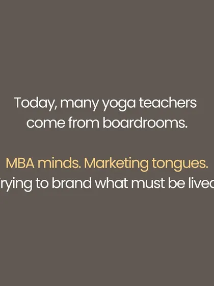 In the authentic tradition, a student approaches a teacher for transformation, not a transaction. Today, with yoga often packaged like a product, it is crucial to remember this. You cannot swipe a card for self-realization or rate your teacher like an Uber ride. Let us return to the sacredness of the student-teacher relationship.