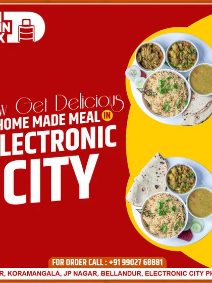 For everyone working and living in Electronic City, my tiffin service is here for you. I provide reliable delivery of delicious homemade meals to this bustling area.