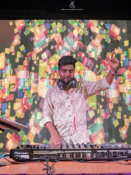 Visuals are a huge part of the experience. I can set up dynamic LED backdrops with custom graphics that sync with the music, transforming the stage and creating an immersive party atmosphere for your reception.