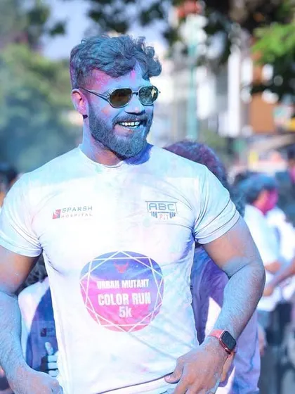 Fitness should be fun. Here I am with my clients at the Urban Mutant Color Run 5k. It's a great way to celebrate our fitness goals together outside the gym.