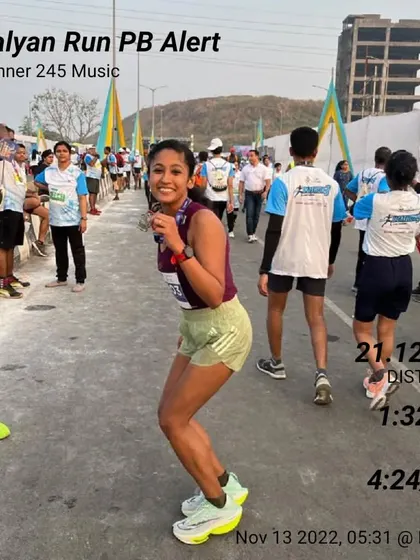 A personal best alert at the Kalyan Run. A 21.12km race at a 4:24/km pace. A setback is just a setup for a stronger comeback.