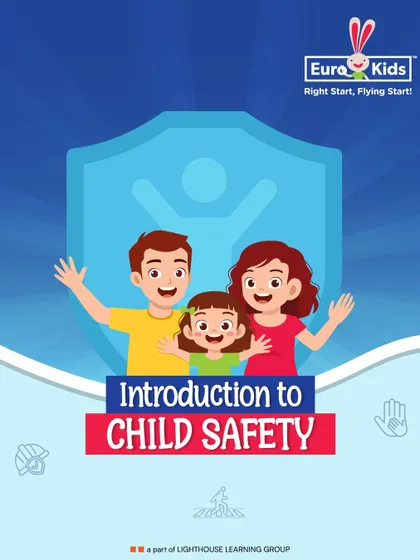 An introduction to child safety. This graphic is the cover for our series of essential safety tips, emphasizing our commitment to creating a safe environment and empowering parents with knowledge.
