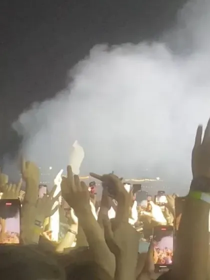 The crowd going wild at Rolling Loud. This is the level of energy and excitement I aim to create.