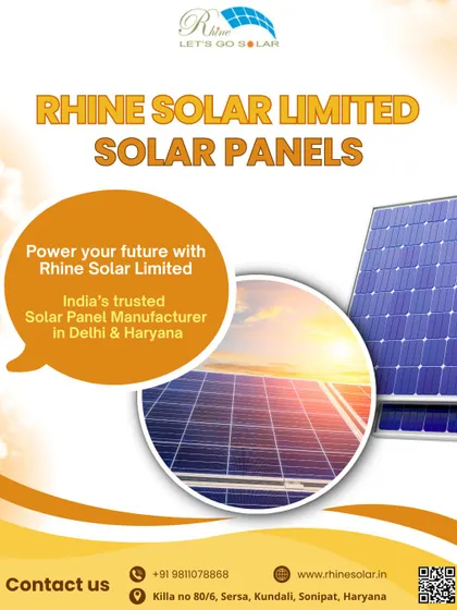 Power your future with India's trusted solar panel manufacturer in Delhi and Haryana. Our panels are designed for high efficiency and durability.