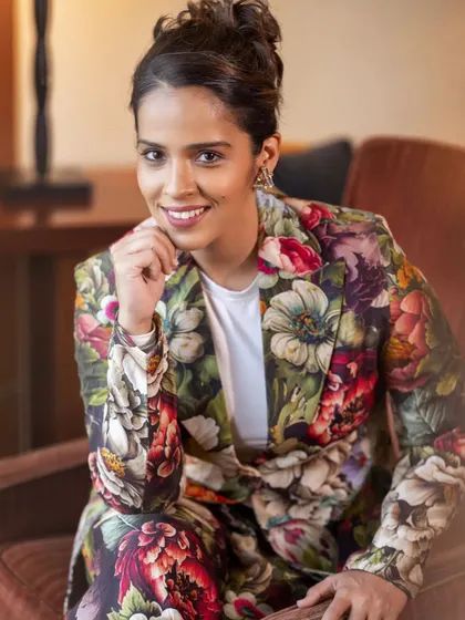 It was a pleasure to capture the portrait of world-class badminton player Saina Nehwal. This shot shows a relaxed yet confident side, perfect for personal branding or editorial features.