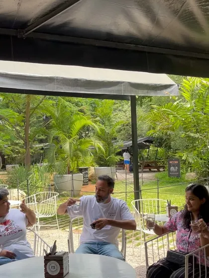 Members enjoying a relaxed chat at our Bangalore Adda. It's a great way to unwind and connect with people who share your passion for dogs.
