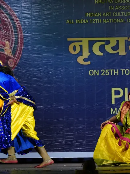 Extensive photo series from our production "Prema Vinod," presented at the Nrutyabharat national contest, highlighting the storytelling of Krishna and the Gopis.