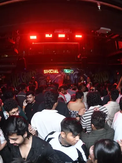 The club is dark, moody, and packed with energy. The perfect setting for real hip-hop.