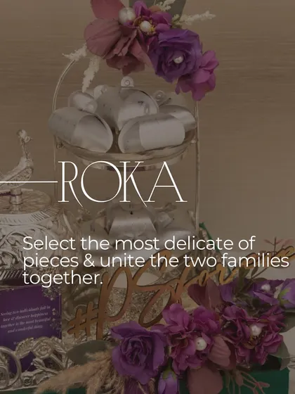 A gifting guide for the Roka ceremony. This is a time to unite two families, so I recommend selecting the most delicate and elegant pieces to mark this beautiful beginning.
