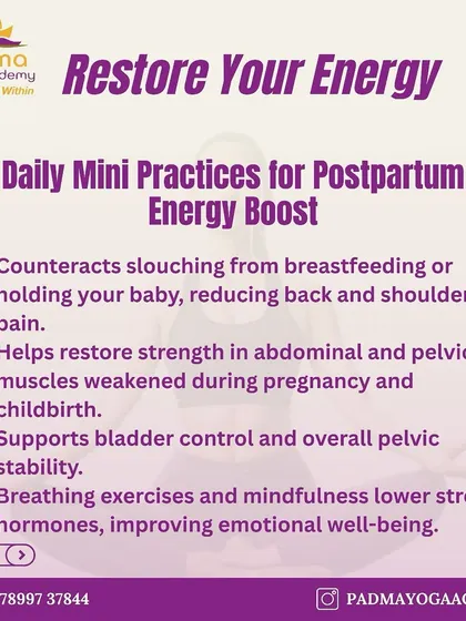 These daily mini-practices for postpartum moms help restore abdominal strength, support bladder control, and reduce back pain from holding your baby.