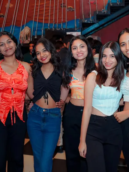 More happy faces from the dance floor. My goal is to play a diverse set that appeals to everyone in the room.