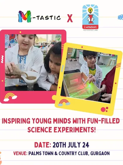 We partner with brands like iWonder Science Labs to bring fun-filled, hands-on science experiments to our events, inspiring young minds.
