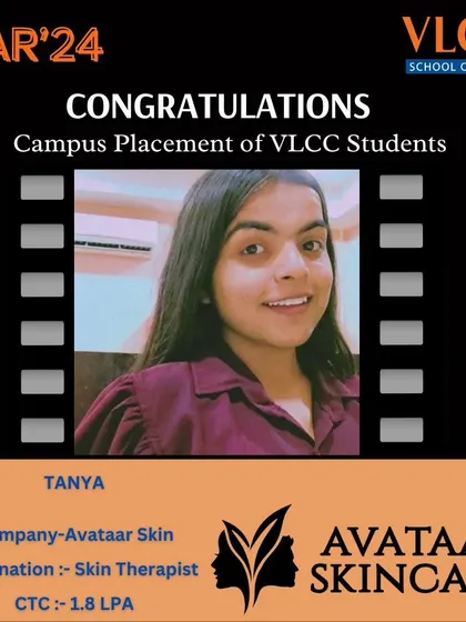 Tanya's success in joining Avataar Skincare as a Skin Therapist is another proud moment for us. Our training equips students with the skills employers are looking for.