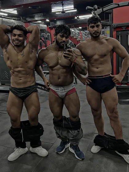 Another group posing shot. We practice our poses together to build confidence and camaraderie.