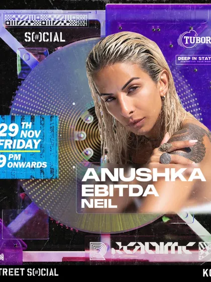 Kolkata, kemon acho? This poster was for a night of hypnotic house, acid, and breaks at Park Street Social. I love playing in Kolkata.