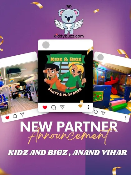 Kidz & Bigz in Anand Vihar is the ultimate play and party destination for your little champs. Book through me and get a whopping 15% off your visit.