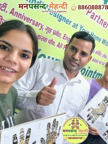Our founder, Rajkumar, with students showcasing their practice work. We celebrate every step of your learning journey, from the first line to the final design.