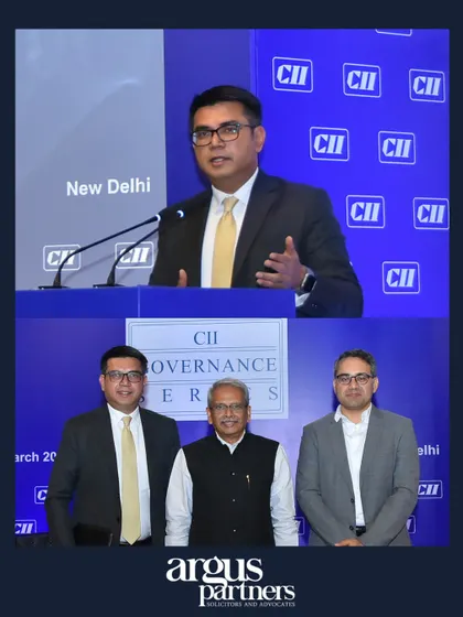 At a CII Governance Series session in Delhi, I spoke on the intersection of Artificial Intelligence, governance, and the board. I underscored the importance of making AI a key board agenda item to manage fiduciary liability risks and uphold high governance standards.