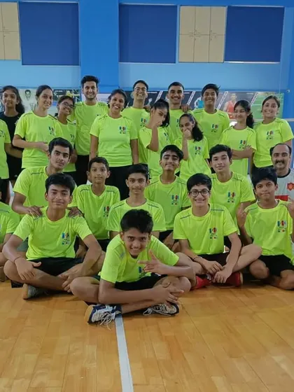 All smiles after a great session at the 2022 Summer Camp. We mix hard work with fun to create a positive and memorable experience for everyone involved.