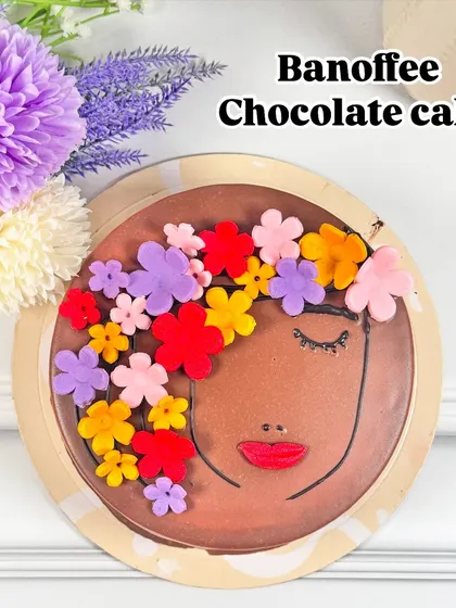 Our Banoffee Chocolate cake is a decadent treat from our Women's Day series. The combination of banana, toffee, and chocolate provides a comforting and luxurious flavour experience.
