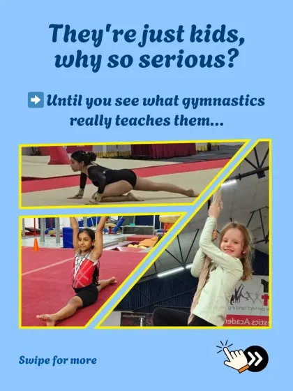People ask why we are so serious about a kids' sport. It is because we see what gymnastics really teaches them: discipline, strength, and incredible resilience.