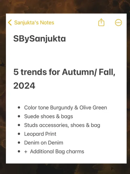 Quick trend update for you! Here are the top trends I'm focusing on for my clients this Autumn and Fall season, including rich burgundy tones, suede textures, and of course, leopard print and denim on denim.