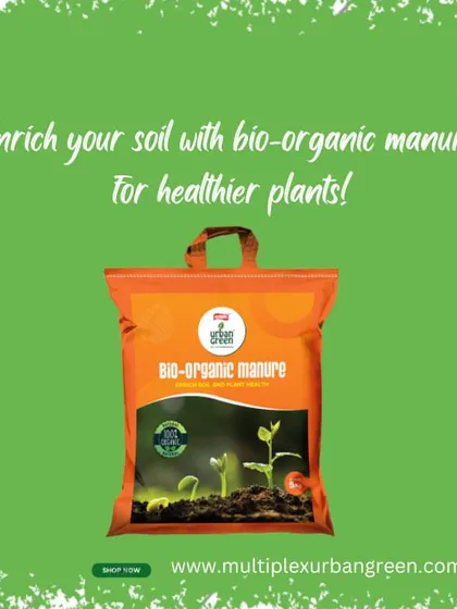 Enrich your soil with our Bio-Organic Manure for healthier plants. It's especially effective for summer vegetables like tomatoes and cucumbers that require extra nutrition to thrive in the heat.