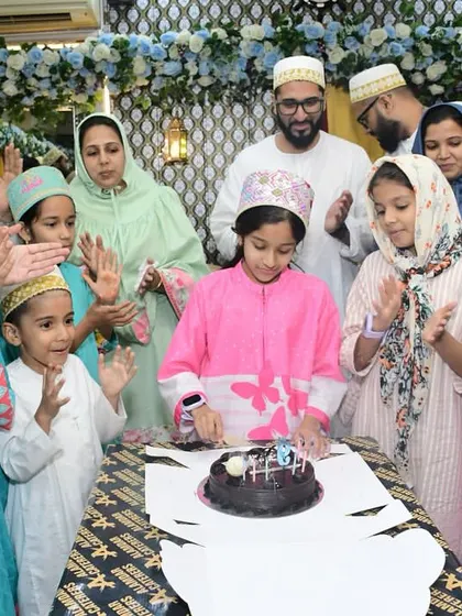 A birthday celebration within the Bohra community at our banquet hall. We love being part of your joyous occasions.