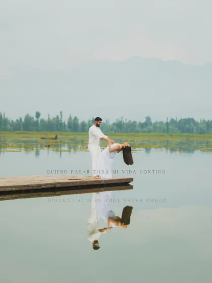 Your love story deserves an epic setting. For this pre-wedding film in Kashmir, I used the serene beauty of Dal Lake to create a sense of intimacy and timeless romance, reflecting the couple's connection in the stillness of the water.