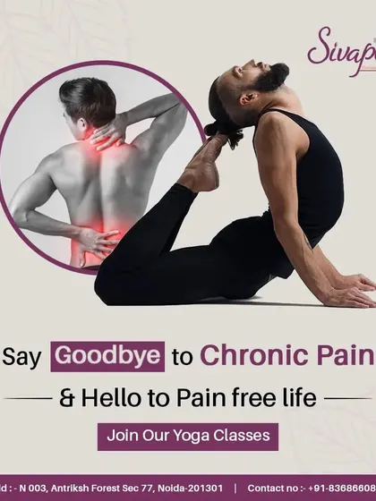 Chronic pain doesn't have to be a life sentence. Our therapeutic yoga classes are designed to help you say goodbye to pain and hello to a life of freedom.