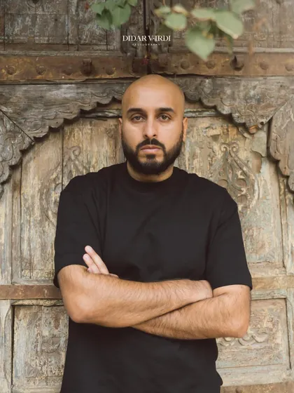 A portrait from Marrakech. My expression says it all: focused and ready for another busy year of creating unforgettable events.