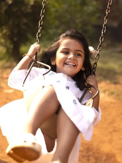 The simple, timeless joy of a swing. The laughter and feeling of flying are what childhood memories are made of, and my goal is to freeze that feeling in a photograph.
