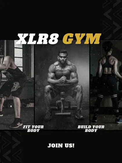 Fit Your Body, Build Your Body, Join Us! A collage showing the different aspects of training we offer.