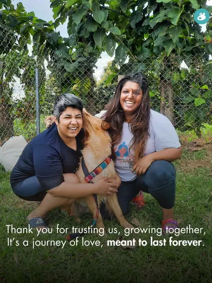 Thank you for trusting us and growing with us. This picture of our members with a happy dog represents the love and connection that defines our community.
