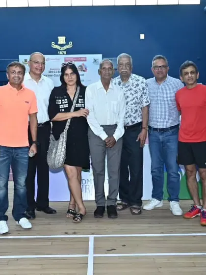 The organizing committee and management team of the GD Birla tournament. Successful events are built on strong collaboration, a core part of our service.