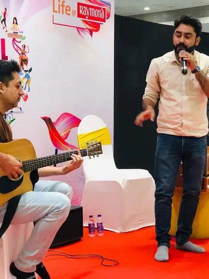 Our coaches leading a performance and instruction segment during a corporate workshop. We blend learning with entertainment to create a memorable experience.