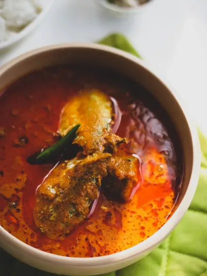 A fiery and rich fish curry, likely from Bengal or the South. Our regional Indian course explores the diverse ways fish is cooked across the country.