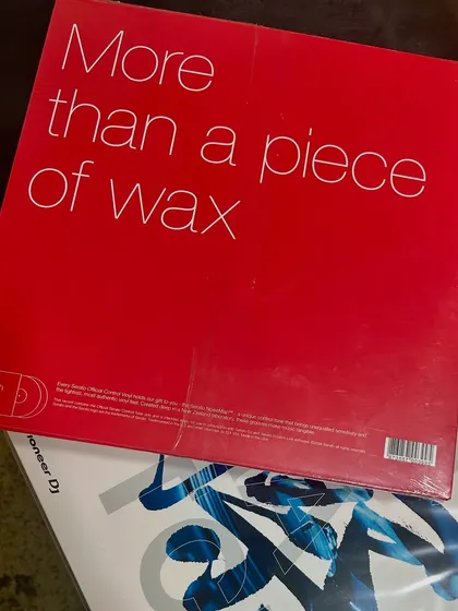 "More than a piece of wax." This new vinyl says it all. For me, records are a physical connection to the music and the art of DJing.