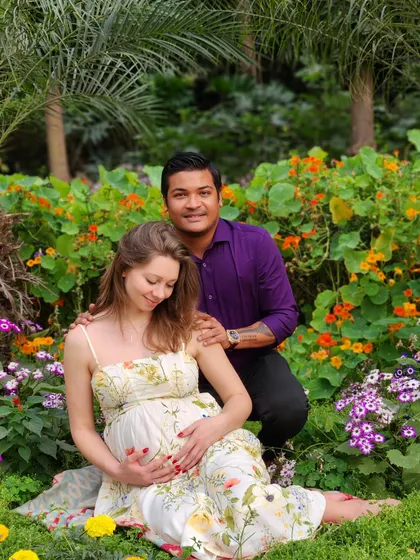 Another beautiful shot from our pregnancy photoshoot. We were so excited to meet our little one.