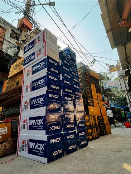 The Mini Black Series Pro Level-2 is always in high demand. Here you can see stacks of them ready to be shipped out from my shop in Old Lajpat Rai Market.