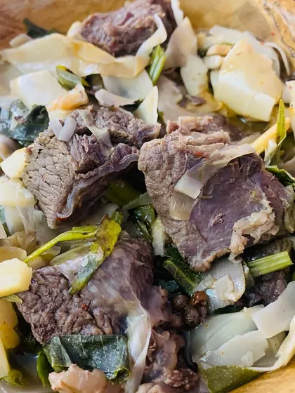 The simple, clean flavors of this beef dish are what make it so special.