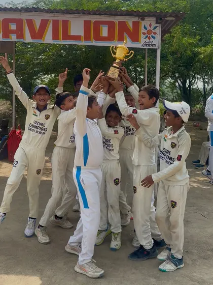 This is the moment we work for. The joy of lifting the trophy as a team after all the sweat and hard work. This is what being a champion feels like.