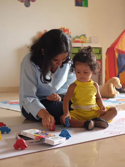 We believe in making art accessible and fun for the littlest hands. Using tools like these car-shaped crayons, a parent and child can explore drawing and mark-making together, turning a simple activity into a moment of connection.