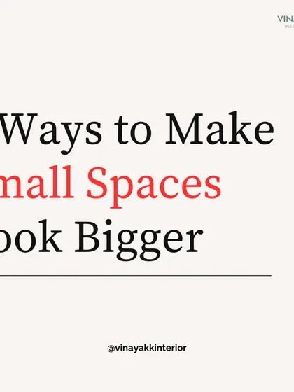 Struggling with a small room? This post offers five simple ways to make small spaces look bigger, such as using light colors and adding mirrors.