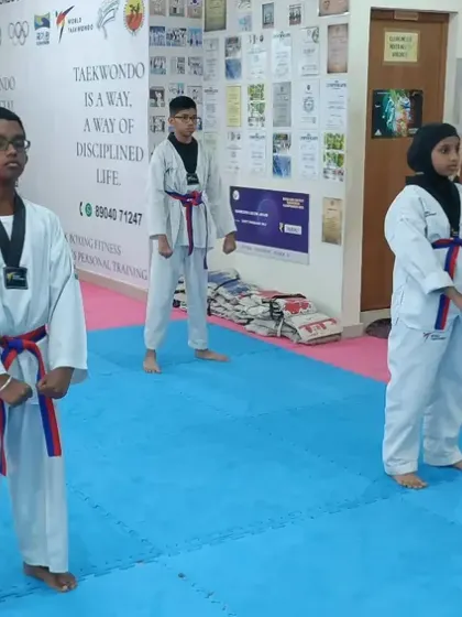 A close-up of senior students ready to begin their form.