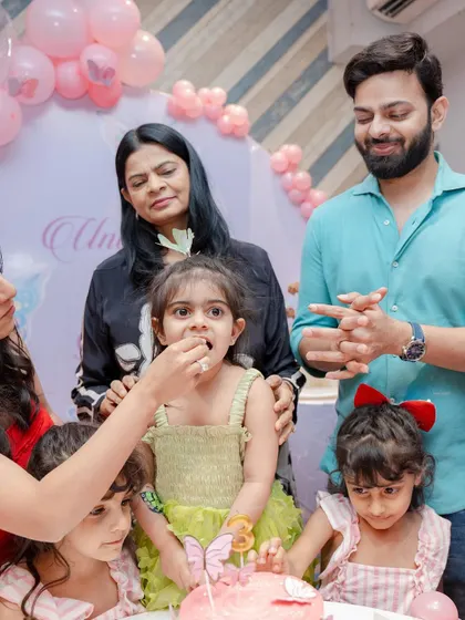 The best moment: the first taste of birthday cake! It’s wonderful to see my creations bring so much happiness to a child's special day.