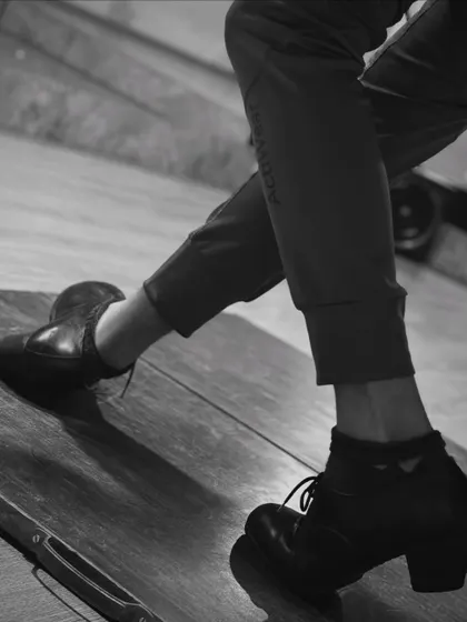A series of artistic shots focusing on the essential tools of my craft: the Flamenco shoes. Each pose highlights the form, function, and character of the 'zapatos' that create the music.
