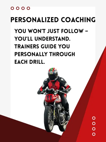 With our personalized coaching approach, you won't just follow instructions, you'll understand the reason behind them. Our trainers guide you personally through each drill to ensure you master the technique.