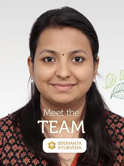 This is Dr. Nimmi Harigovind, our Ayurvedic pediatric specialist. She combines traditional principles with modern pediatric care to offer comprehensive treatment plans for children's health conditions.