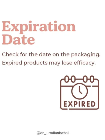 The expiration date on the package is your first clue. Using products after this date means they may have lost their efficacy and could even cause skin irritation.